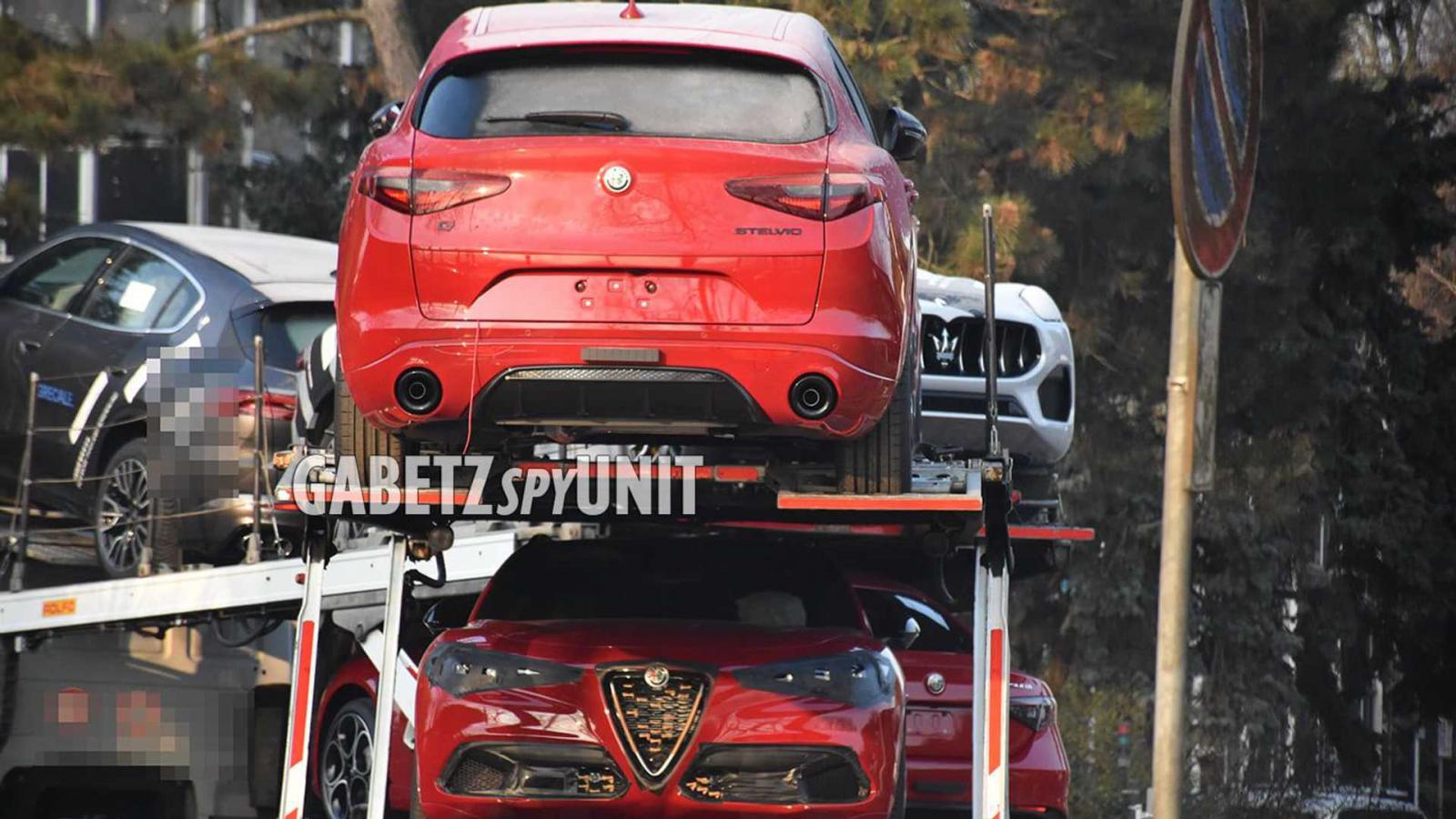 Νέες φωτογραφίες της ανανεωμένης Alfa Romeo Stelvio